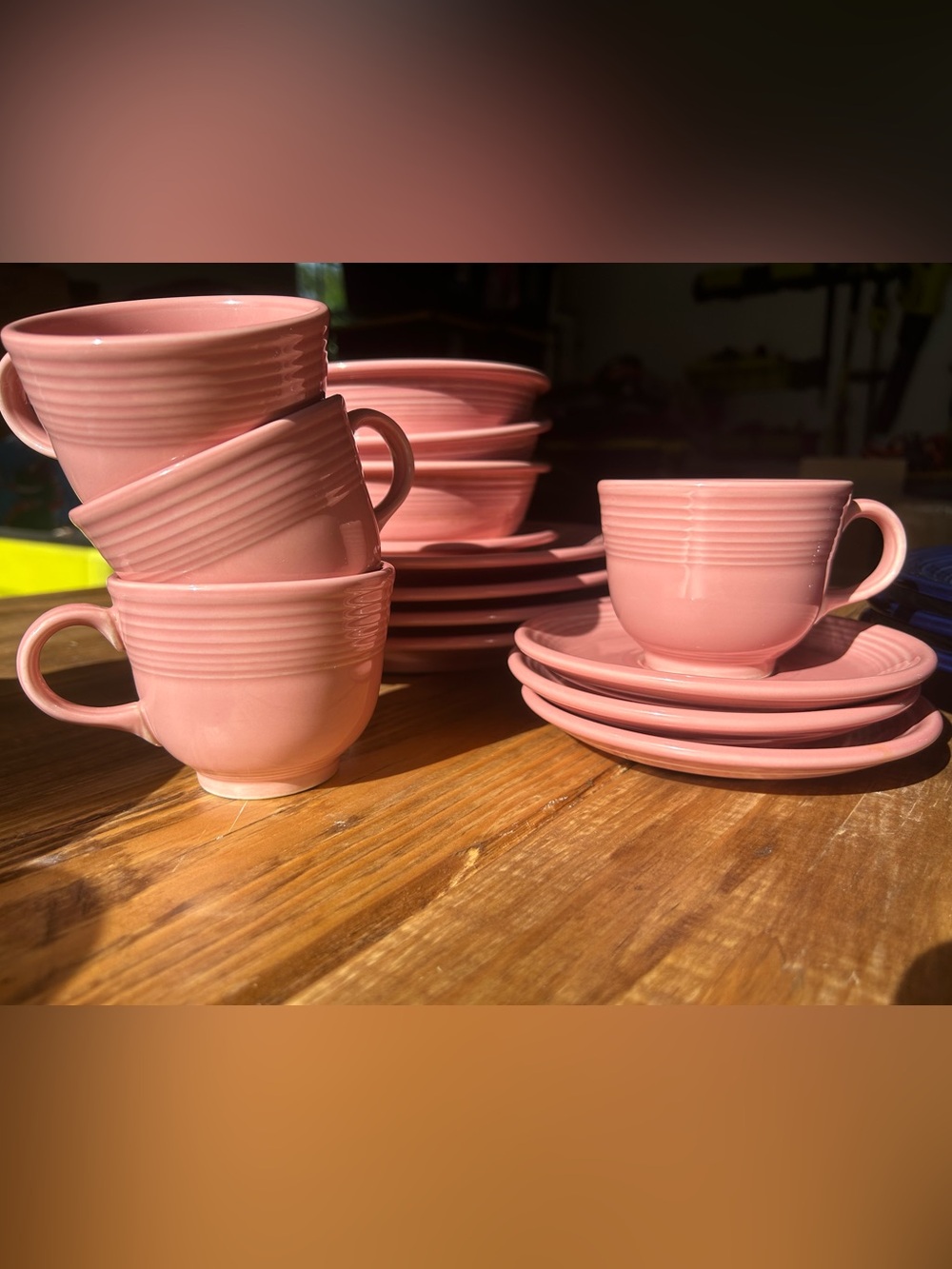 Fiestaware Rose Ceramic Dinnerware